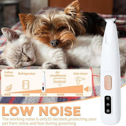 Pet Hair Trimmer for Dogs & Cats