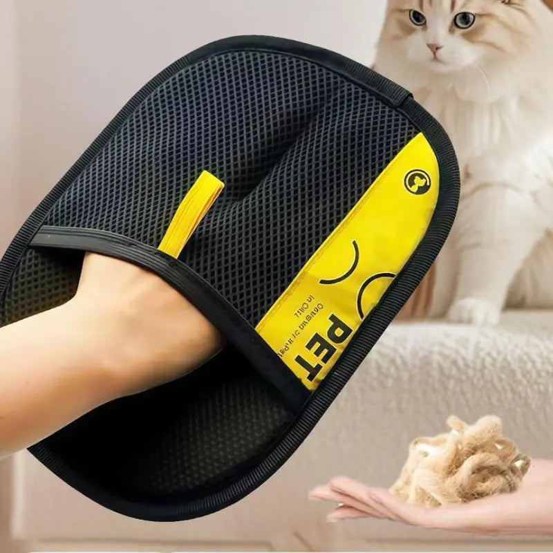 4-in-1 Pet Hair & Lint Remover Gloves