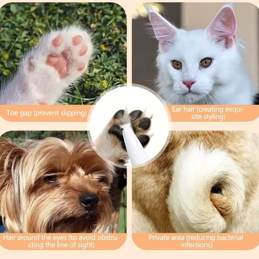 Pet Hair Trimmer for Dogs & Cats