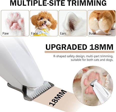 Pet Hair Trimmer for Dogs & Cats