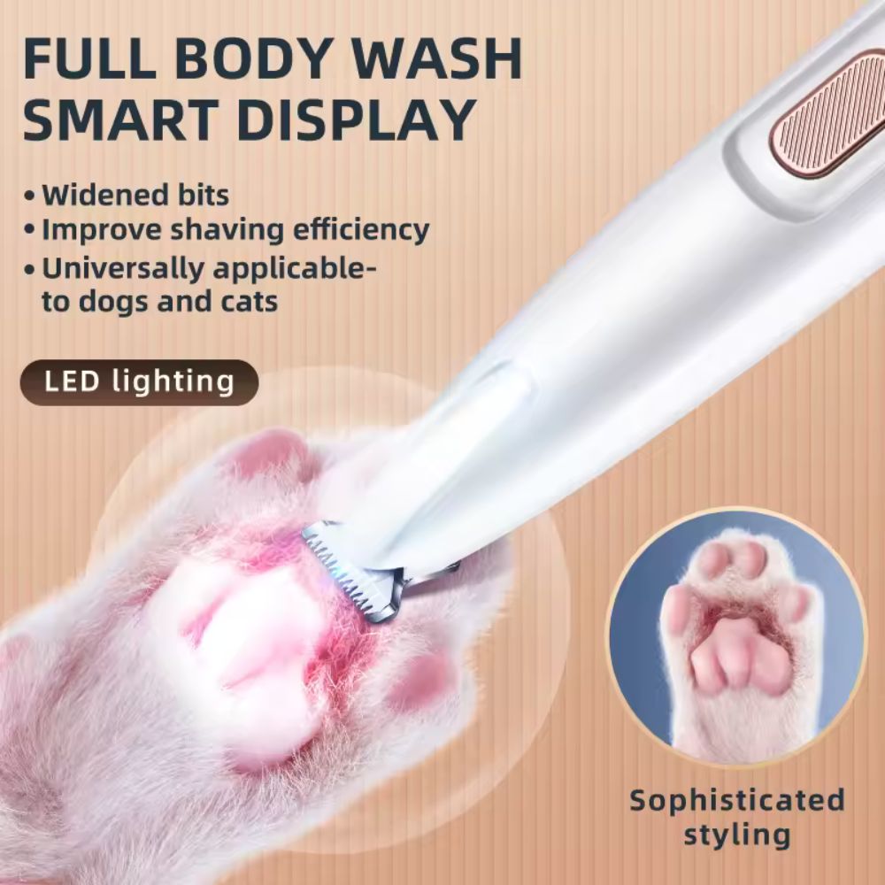 Pet Hair Trimmer for Dogs & Cats