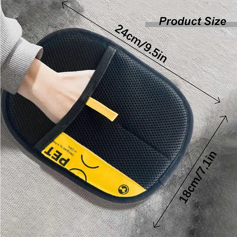 4-in-1 Pet Hair & Lint Remover Gloves